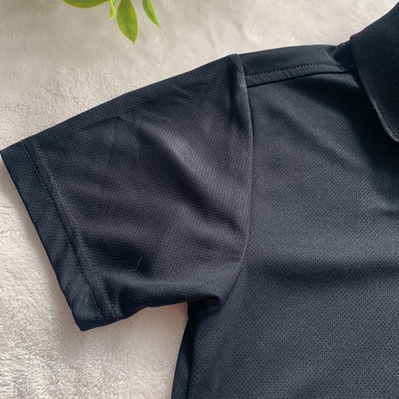 Izod Black Polo Shirt Boys Small 8 EUC - Picture 5 of 10